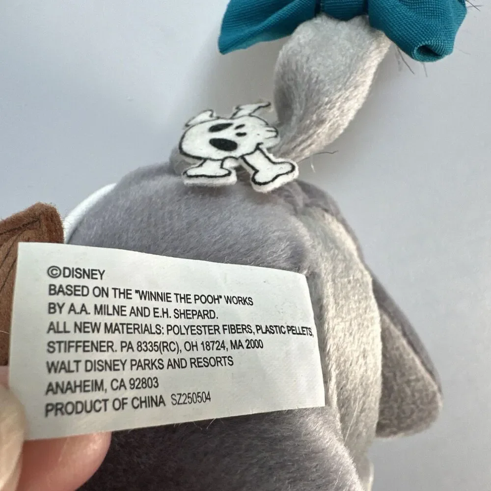 Walt Disney World Pirate Eeyore Bean Bag Plush Disneyland Resort Theme Park NWT